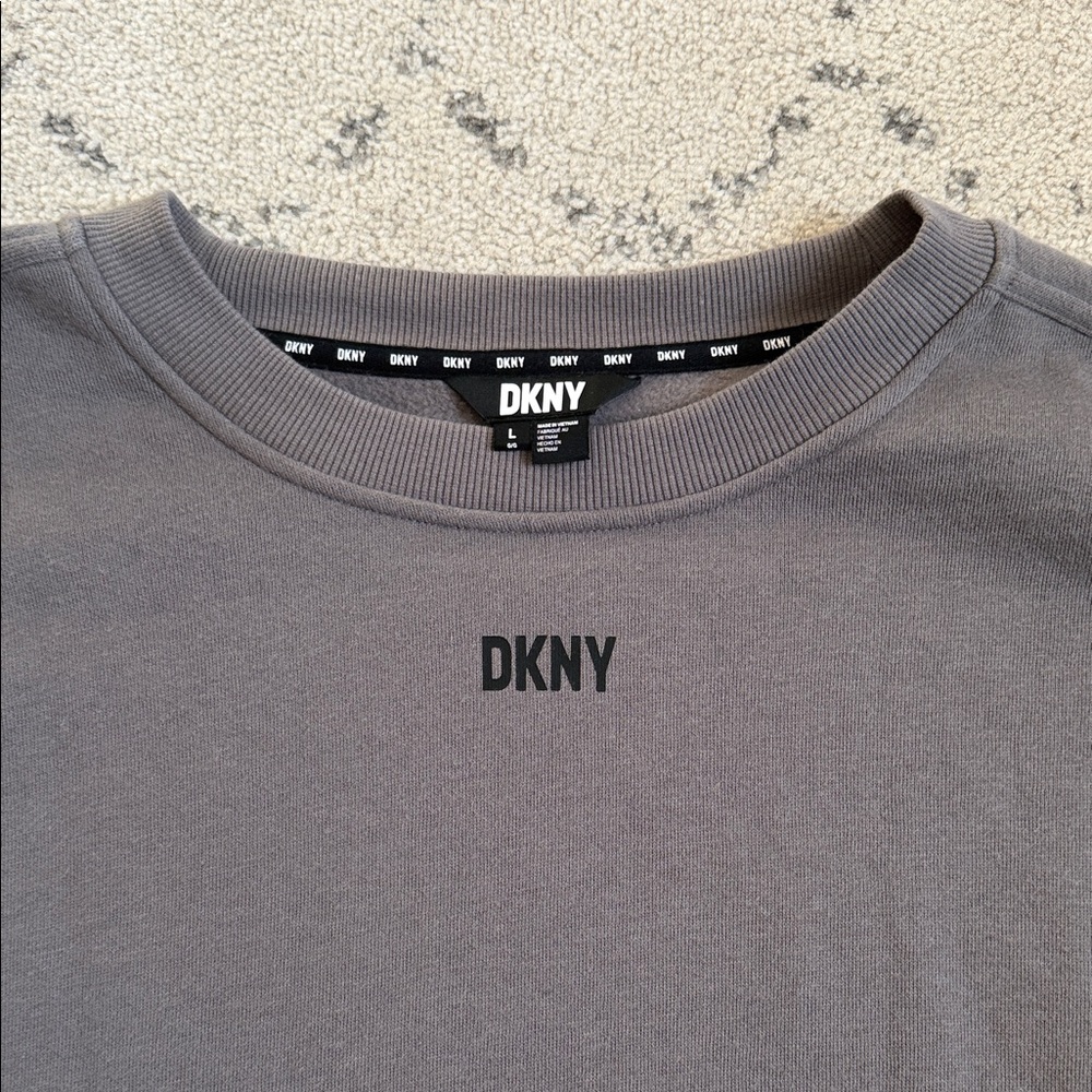 DKNY Charcoal Pullover - Picture 2 of 4